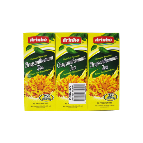 drinho-chrysanthemum-tea-6x250ml-back_1-1-1.png DRINHO Chrysanthemum Tea Drink 6x250ml